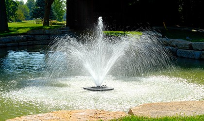 Legacy Fountain with Center Jet